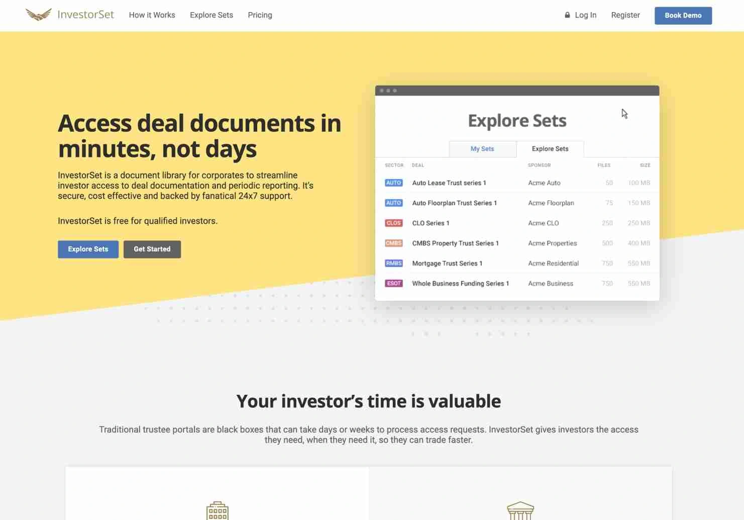 InvestorSet